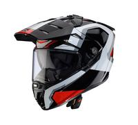 Caberg Tanami Scram Casco da motocross, nero-bianco-rosso, taglia XL per maschi