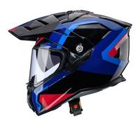 Caberg Tanami Scram, casco avventura S female Nero/Blu/Rosso
