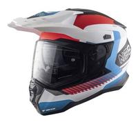 Casco Touring Nos NS-9 Mirage White Matt XXL