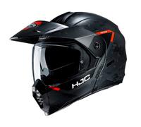 casco trail modulare hjc c80 bult nero / arancio S