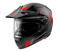 casco trail modulare premier xtrail evo xt 92 bm - nero / rosso XS
