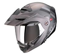 casco trail modulare scorpion adx2 galane nero mate / argento S