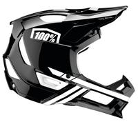 Casco Trajecta 100% XL Nero/Bianco 80021-011-13
