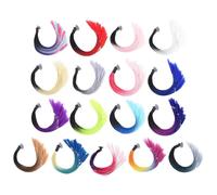 Casco Trecce Donna Trecce Parrucca per Moto Caschi 17 Colore Trecce Pigtail