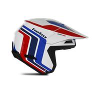 Hebo Htr F02 Zone Pro Racing Open Face Helmet Bianco S