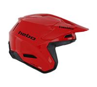 §Casco Trial Hebo Zone Pro Rosso Monocolore§