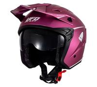 casco trial ufo sheratan color fucsia S