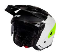 casco trial ufo sheratan nero / bianco / giallo XS