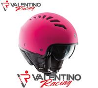 CASCO TUCANO DEMI JET EL FRESH FUCSIA OPACO MIS. M 57 cm