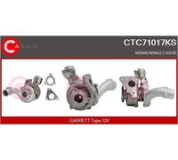 CASCO Turbocompressore Per Renault Scénic III JZ0/1 1.9 dCi Megane II
