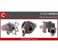 CASCO Turbolader Turbo Abgasturbolader per Mercedes-Benz Vito W447 111 CDI