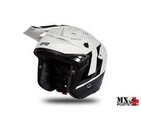 CASCO UFO PLAST HE185#L L SHERATAN JET BIANCO/NERO