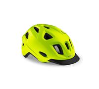 Casco urban MET Mobilite con luce Led integrata - Taglia: S, Colore: Giallo Fluo