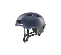 Casco uvex city 4 mips city blu grigio