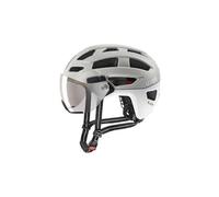 Casco uvex finale visor beige bianco city