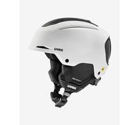 Uvex Resolution MIPS, casco da sci, bianco/nero 55-59cm Black-White Matt