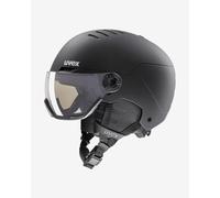 Casco Uvex Wanted Pro V nero opaco con lente fotocromatica S1-S3 - 58-61
