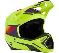 Casco V1 FLORA Giallo Nero FOX - UE: L