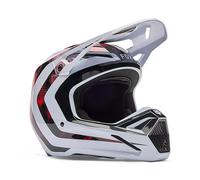 Casco V1 KAIROS Bianco Rosso FOX - UE: XL