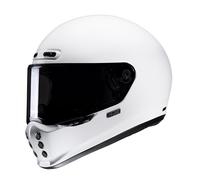 HJC V10 Solid Casco, bianco, taglia L