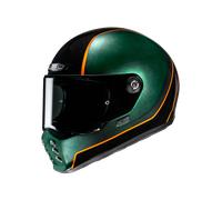 HJC Casco integrale V10 HODU MC47 Verde/Nero/Arancione Taglia M