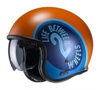 Casco V30 HARVEY Arancione Blu HJC - UE: 2XL