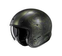 Casco V31 FLAME Nero Verde Opaco HJC - UE: S