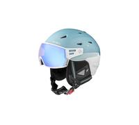 Casco visiera Cairn Shuffle S-visor Evolight Nxt (MAT METALLIC EUCALYPTUS) 54-56 cm