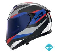 Nolan X-904 Ultra Carbon Calibro Quin Elmetto, nero/blu/rosso, Taglia L (60)