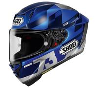 Casco X-SPR PRO MARQUEZ 73 V3 Blu Grigio SHOEI - UE: XL