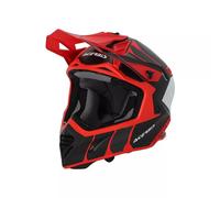 Acerbis X-Track 2023 Casco da motocross, nero-rosso, taglia XL