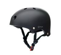 Youin MA1016 Casco urbano nero regolabile per bici e monopattini omologato leggero confortevole con ventilazione interna e fodera rimovibile EN1078
