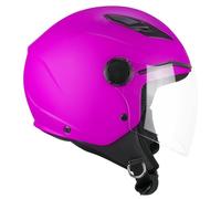 SKA-P Casco open face young, 2MHA POD MONO Fucsia opaco, YE (53-54cm)