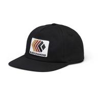 Cascopellino con visiera Black Diamond Washed Noir TU