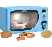 Casdon 49250 Replica giocattolo del forno a microonde "Infinito" di DeLonghi per bambini dai 3 anni in su, con LED lampeggianti, suoni e altro, singolo, pastello, taglia unica