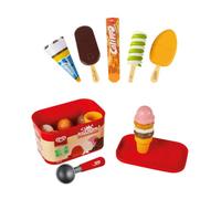 Casdon Algida set con gelato giocattolo e vaschetta grande | Gelateria giocattolo per il gioco di ruolo set con porzionatore e 5 gelati giocattolo | Cibo giocattolo per bambini | Dai 2 anni in su