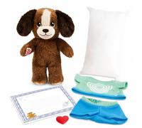 Casdon Build-A-Bear Workshop - Confezione di mini cuccioli di cucciolo di 22,9 cm, roba, vestito e coccole, compatibile con stazione di imbottitura, età 3+