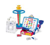 Casdon Build-A-Bear Workshop Toy Shop & Checkout - Set da gioco con licenza ufficiale Build-A-Bear, perfetto per bambini dai 3 anni in su, con registratore elettronico di cassa