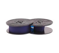 CasdsDtub Bobina di nastro blu per macchina da scrivere confezione da 1 compatibile con i materiali di consumo della stampante Bobina blu di ricambio per nastro per macchina da scrivere(B)