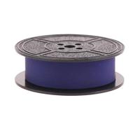 CasdsDtub Bobina di nastro blu per macchina da scrivere confezione da 1 compatibile con i materiali di consumo della stampante Bobina blu di ricambio per nastro per macchina da scrivere(A)