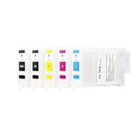 CasdsDtub Cartuccia d'inchiostro ricaricabile PFI-107 con chip ARC compatibile con i materiali di consumo della stampante IPF670 IPF680 IPF685 IPF770 IPF780 IPF785 IPF670 IPF770(1Set)