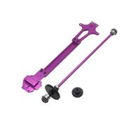 CasdsDtub Gruppo Trasmissione Secondario in Metallo Compatibile Con Modelli Auto Telecomandate 124016 124017 124018 124019(PURPLE)