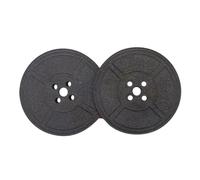 CasdsDtub Nastro per macchina da scrivere a doppia bobina rosso e nero, confezione da 1, compatibile con i materiali di consumo per stampante N67R