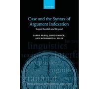 Case and the Syntax of Argument Indexation: Sorani Kurdish and Beyond: 88