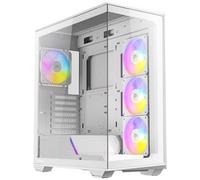 Case Antec C3 ARGB Bianco Torre Media Vetro Temperato ATX RGB