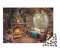 Case attraenti, adatte per giochi di famiglia, adatte per regali di compleanno con difficoltà elevata e sfida, 300 pezzi (40x28 cm)