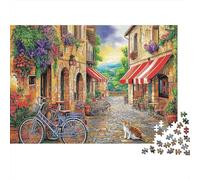 Case attraenti adatte per l'intrattenimento in famiglia e giochi di puzzle educativi, divertenti e super difficili, 1000 pezzi (75x50 cm)
