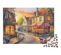 Case attraenti Casa Un divertente gioco per famiglie adatto ad adulti, adolescenti e bambini con un alto livello di difficoltà 300 pezzi (40x28 cm)