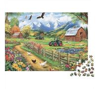 Case attraenti Puzzle estremamente difficile, molto difficile da completare, adatto per adulti, 500 pezzi (52x38 cm)