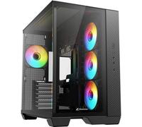 Case ATX Mid Tower Sharkoon Steel Shark RGB Vetro Temperato